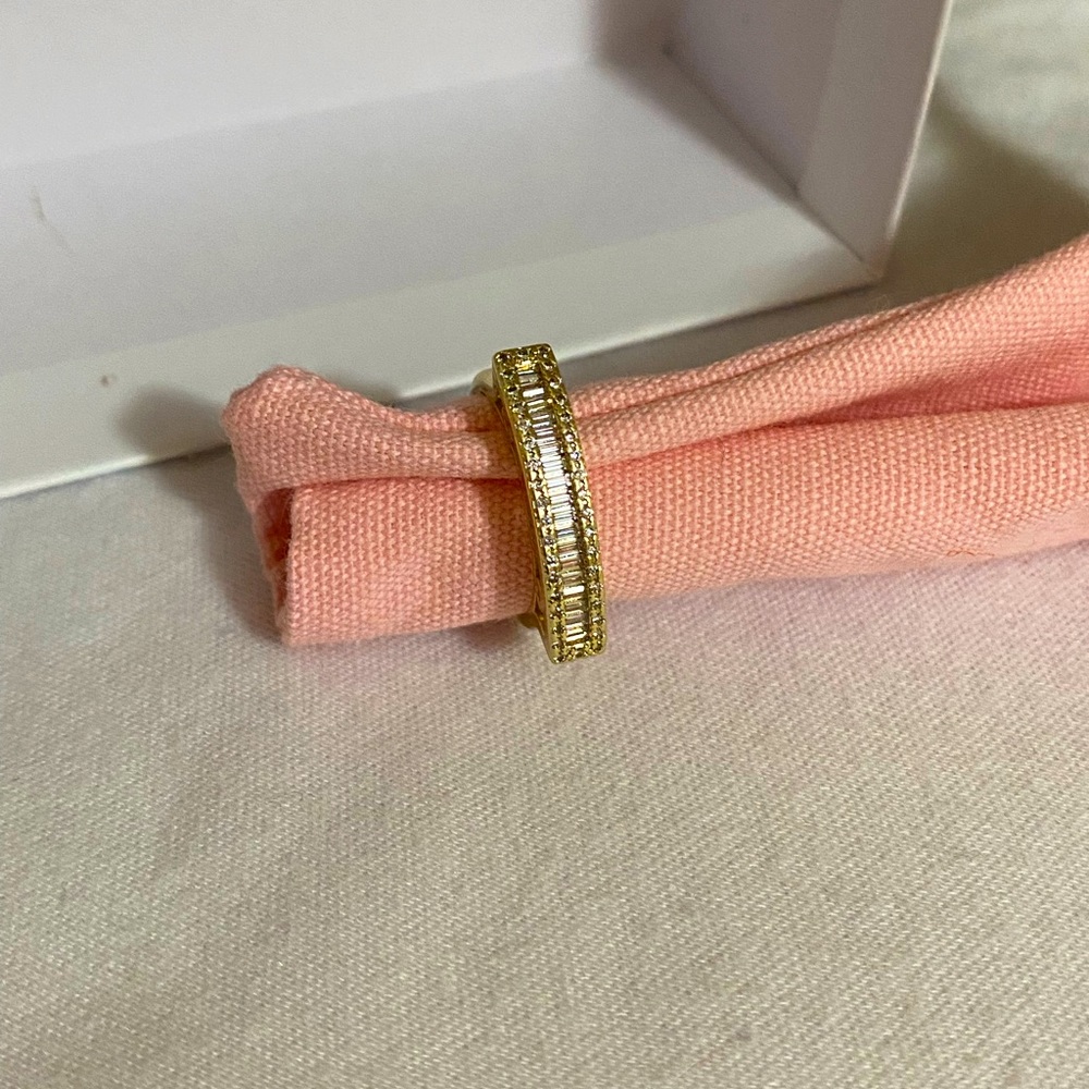 14k zirconia engagement ring